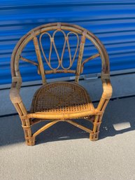Wicker Doll Or Child Chair
