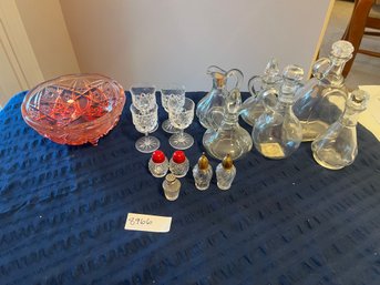 Large Lot Of Glassware Mix