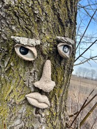 Lawn Art Tree Face (tree Not Included)