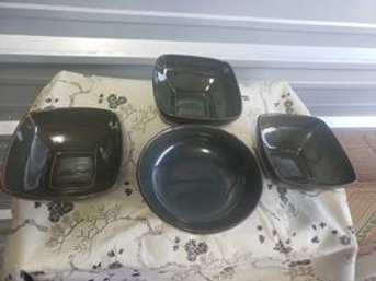 Lot Of 4 Ceramic Serving Bowls