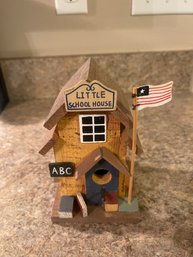 Little Schoolhouse Birdhouse