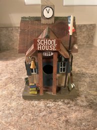 Schoolhouse Birdhouse