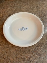 Vintage Corning Ware Blue Cornflower Pie Plate P-309 9 X 1 1/4' Dish