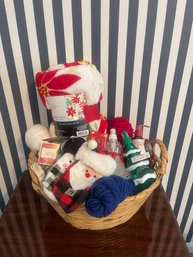 New Christmas Soaps Blanket Card Holders Yarn And Basket