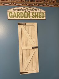 Garden Shed Wall Decor