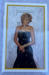 Princess Diana 'Blue Dance Dress Commemorative Togo Stamp
