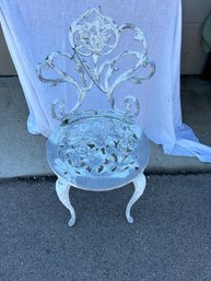 Cast Iron Garden Chair - As Is