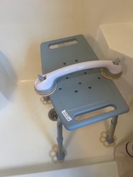 Shower Seat And Suction Cup Handle