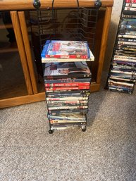 DVD Rack With DVDs And Blu Rays (2)