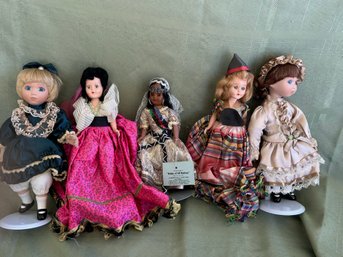Lot Of 5 Vintage Dolls - Corinne Doll & More!