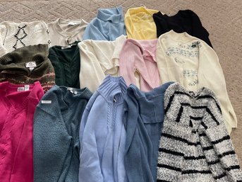 Grandma Core Sweater Lot XL And 2X Mix Lot