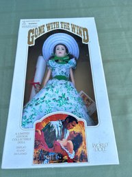 Gone With The Wind - Scarlett OHara - World Doll - Green & White Dress