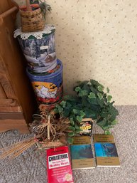 Holiday Tins Plants Great Lakes Shipwreck And Elvis Books