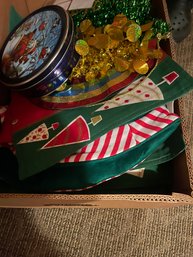Holiday Tin Christmas Decorations And More