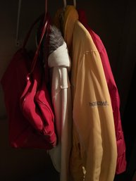 Sweatshirt Coats And Estee Lauder Bag