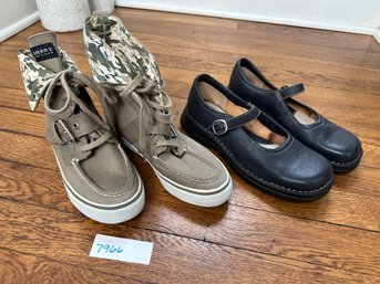 Women's Shoe Lot Sperry And Born
