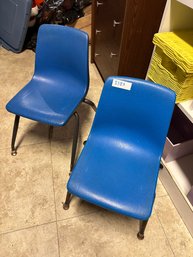 Chair Lot Of Two Child Size Chairs