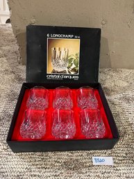 Box Set 6 Longchamp Drinking Glasses