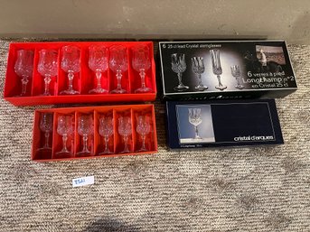 Box Sets Stemware Lead Crystal Stem Glasses