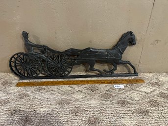 Wall Decor Horse And Buggy Art