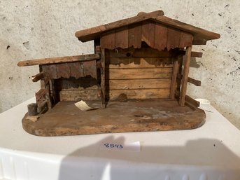 Nativity Barn Tabletop