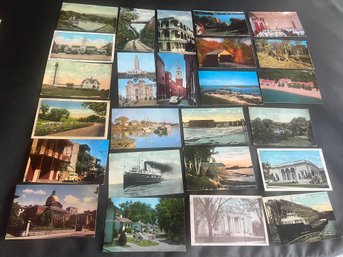Lot Of 25 Vintage Postcards
