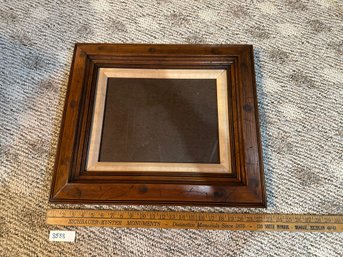 Wall Frame Wood With Glass Modrern