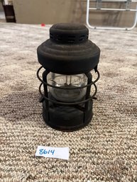Lantern Metal With Glass Antique