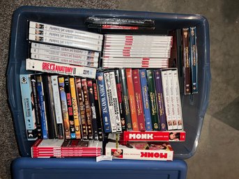 Huge Lot Of DVDs - Seasons Of Monk / 2 And A Half Men / Murder She Wrote & More!!