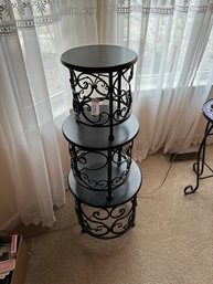 Plant Stand Lot Of Three Stands