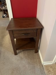 Table Wood End Table Storage Furniture