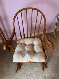 Rocking Chair With Seat Cushion
