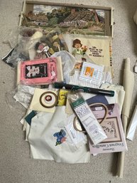 HUGE Embroidery Box Lot
