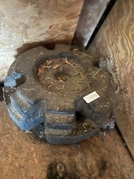 Lot Of Two Tractor Weights
