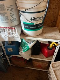 Garage Lot - Gas Can / Sprayer / Sinkers & Much More