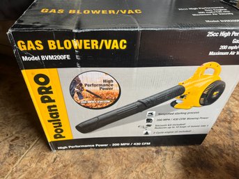 Poulan Pro Gas Blower Vac Model BVM200FE With Box!