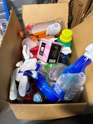 Large Lot Of Household Cleaning / Chemicals