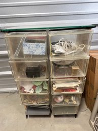 Storage Cabinet Filled With Crafting & More!