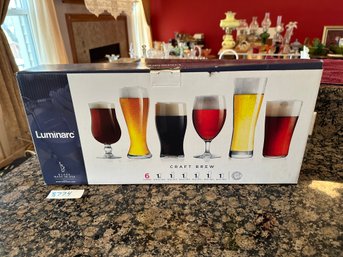 Luminarc Craft Beer Drinking Glasses Lot