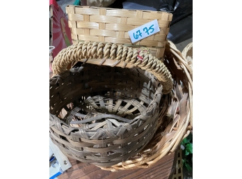 Basket Lot Natural Baskets