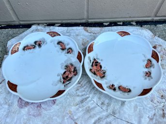 Lot Of Two Dragonware Plates