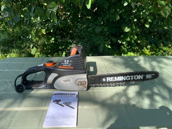 Remington Electric 16 Chain Saw 3.0 HP With Manual