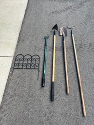 Garden / Outdoor Tool Lawn Implement 5 Piece Lot