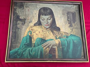 1955 Tretchikoff Lady Of The Orient Print