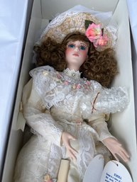 Treasures Forever Collection Emma Porcelain Doll W Box