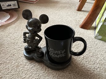 Micky Mouse Coffee Mug And Holder