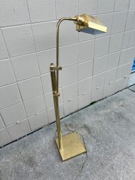 Lot Of Two Brass Vintage Floor Lamps