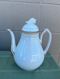 H&C Haviland Limoges Nautical Seashell Teapot