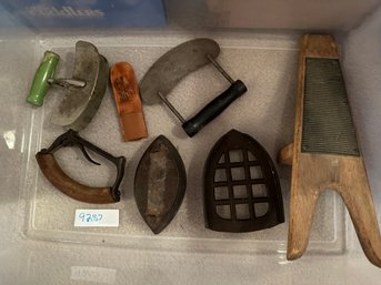 Antique Kitchen Tools Iron Decor