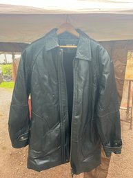 Bromley Leather Jacket - Size Large